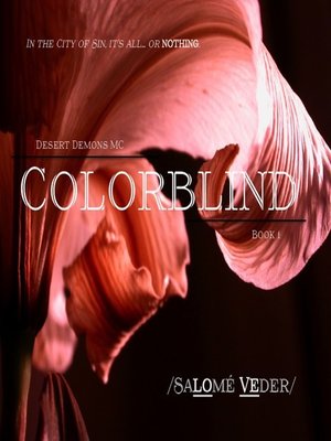 cover image of Colorblind (Desert Demons MC, Book 1)